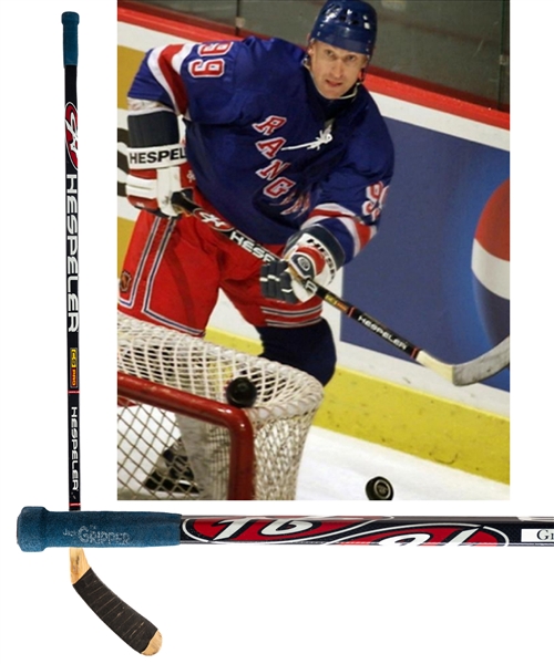 Wayne Gretzkys 1998-99 New York Rangers Hespeler CS Pro Game-Used Stick with Shawn Chaulk LOA