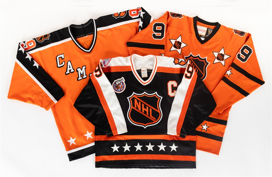Wayne Gretzky All-Star Game Jersey Collection of 3 Including 1980, 1986, and 1993
