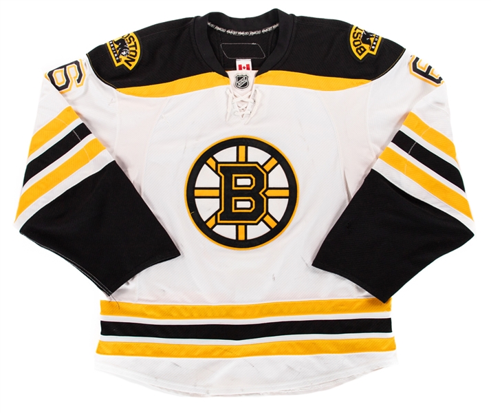 Dennis Widemans 2007-08 Boston Bruins Game-Worn Stanley Cup Playoffs Jersey with LOA 