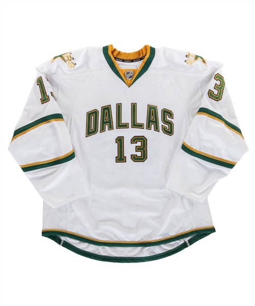 Krys Barchs 2010-11 Dallas Stars Game-Issued Jersey 