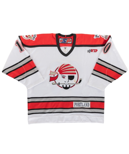 Krys Barchs 2002-03 AHL Portland Pirates Game-Worn Jersey 