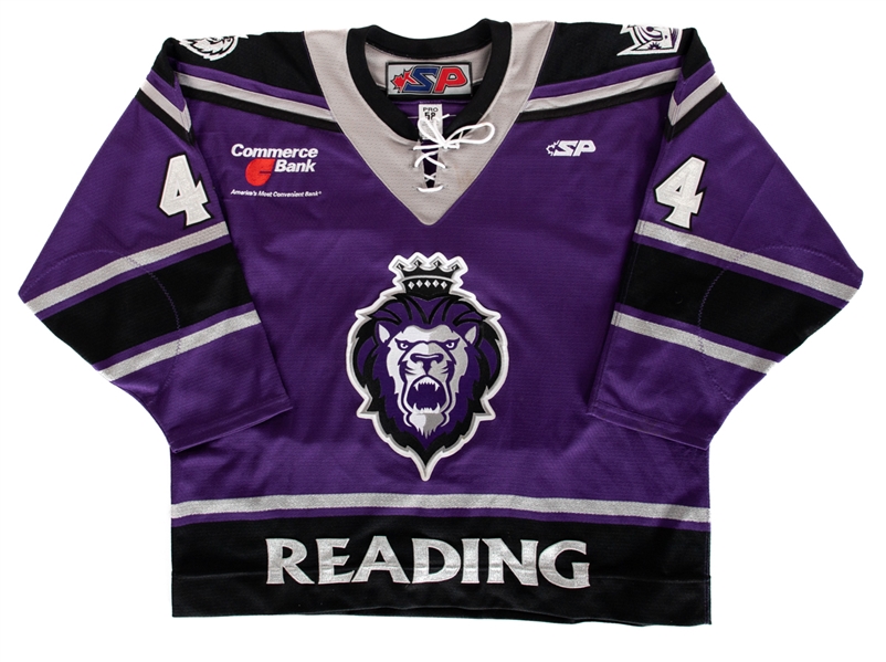 Yutaka Fukufujis 2006-07 ECHL Reading Royals Game-Issued Jersey