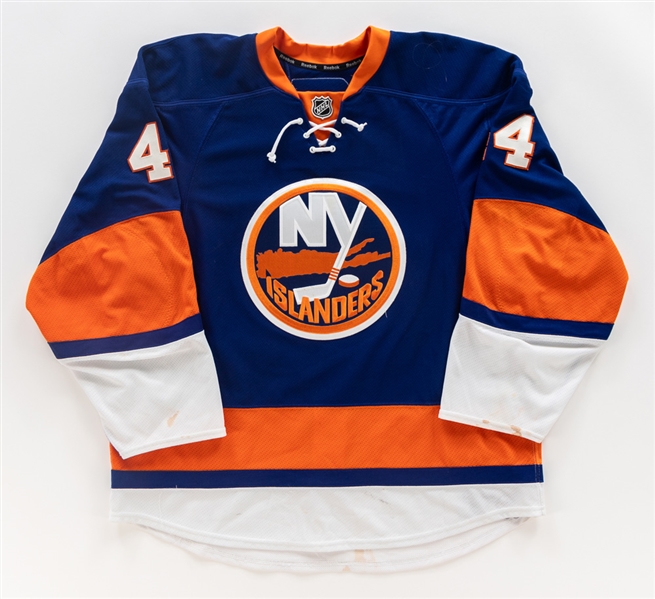 Rob Schremp’s 2010-11 New York Islanders Game-Worn Jersey with Team LOA