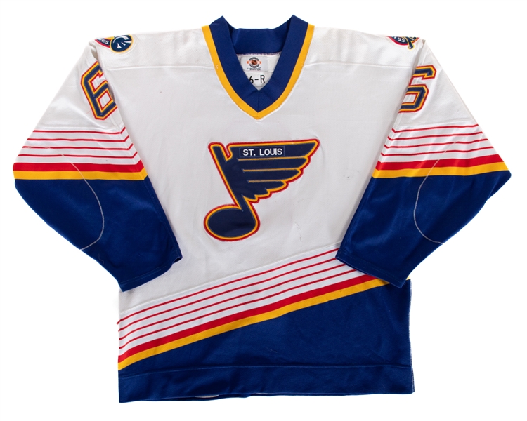 Jamie Rivers 1997-98 St. Louis Blues Game-Worn Jersey