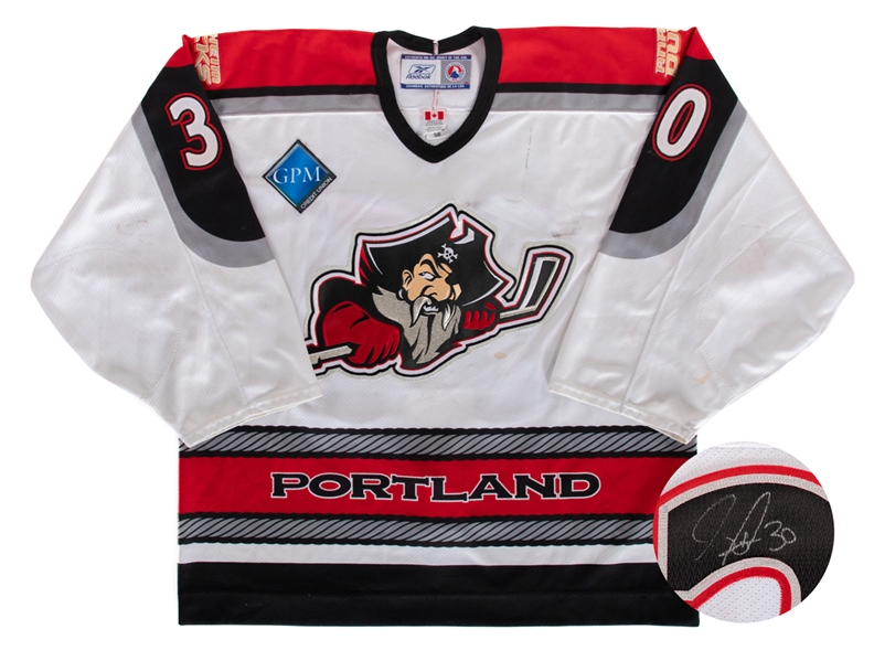 Gerald Colemans 2006-07 AHL Portland Pirates Signed Game-Worn Jersey 