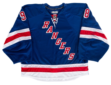Joseph Raaymakers 2016 NHL Prospect Tournament New York Rangers Game-Issued Home Jersey with LOA