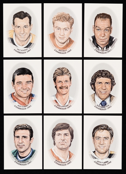 2010-11 In The Game Enshrined Near Complete Card Set (177/200)