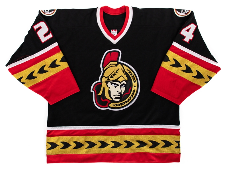 Anton Volchenkovs 2002-03 Ottawa Senators Game-Worn Rookie Season Jersey with LOA