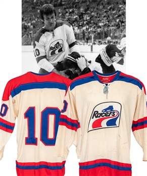 Nick Harbaruks 1975-76 WHA Indianapolis Racers Game-Worn Jersey 