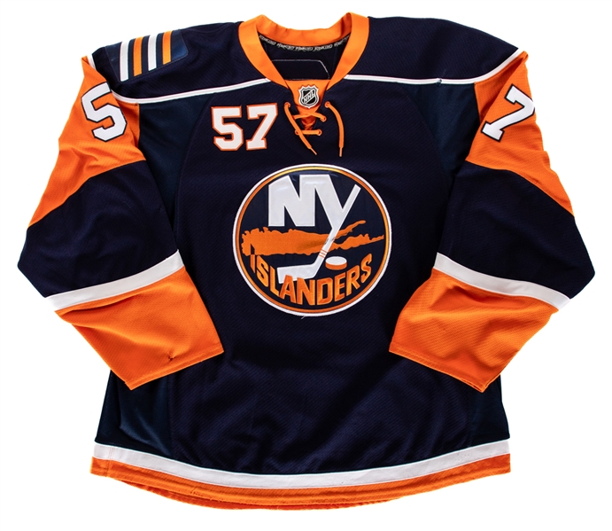 Blake Comeau’s 2008-09 New York Islanders Game-Worn Jersey with LOA