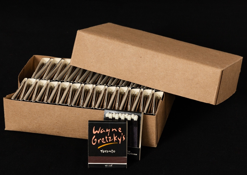 Full Box of Matchbooks (50) from Wayne Gretzkys 99 Restaurant