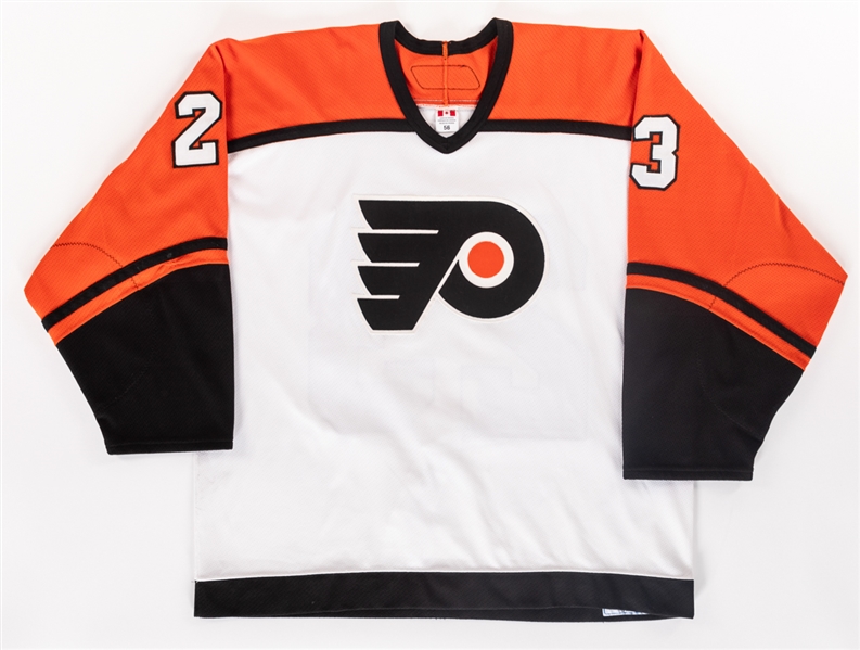 Denis Gauthiers 2006-07 Philadelphia Flyers Game-Worn Jersey with LOA