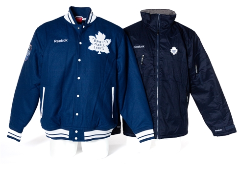 2014 NHL Winter Classic Toronto Maple Leafs Jackets (2) from Frank Mahovlichs Personal Collection with Family LOA