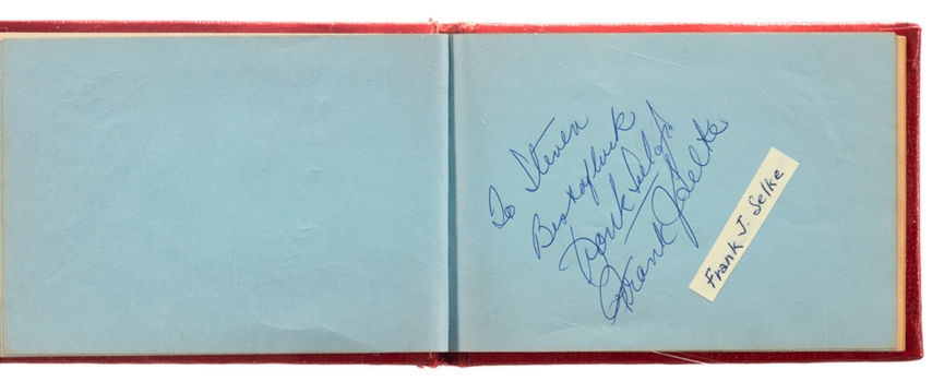 Vintage 1960s Autograph Booklet Signed by 60+ including Orr, Beliveau, Howe, Harvey, and The Rocket 