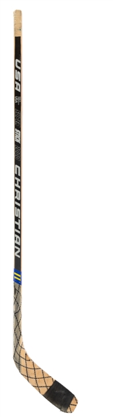 Alexander Mogilnys Early-to-Mid-1990s Buffalo Sabres Christian 2000 Game-Used Stick 