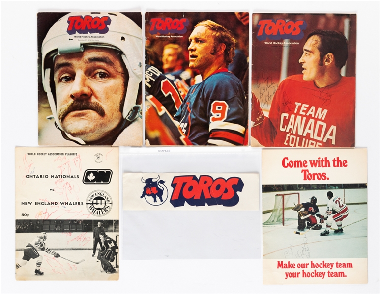 WHA Memorabilia Collection Including Cards, Photos and Programs