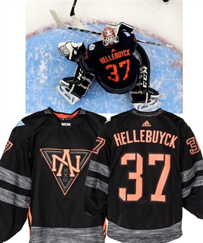 Connor Hellebuycks 2016 World Cup of Hockey Team North America Game-Worn Pre-Tournament Game-Worn Jersey with LOA