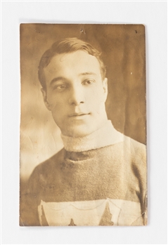 Edouard "Newsy" Lalonde Circa-1910 Montreal Nationals Vintage Postcard-Size Photograph (3" x 5")