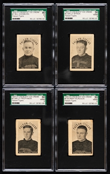 1924-25 Crescent Falcon-Tigers Hockey SGC-Graded Complete 13-Card Set