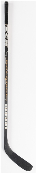 Alex Kovalevs 1997-98 New York Rangers Game-Used Busch Itech Stick From the Personal Collection of Brian Skrudland with His Signed LOA