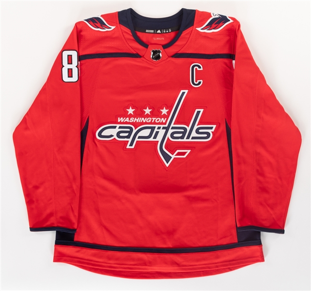 Alexander Ovechkin Signed Washington Capitals Captains Jersey with LOA