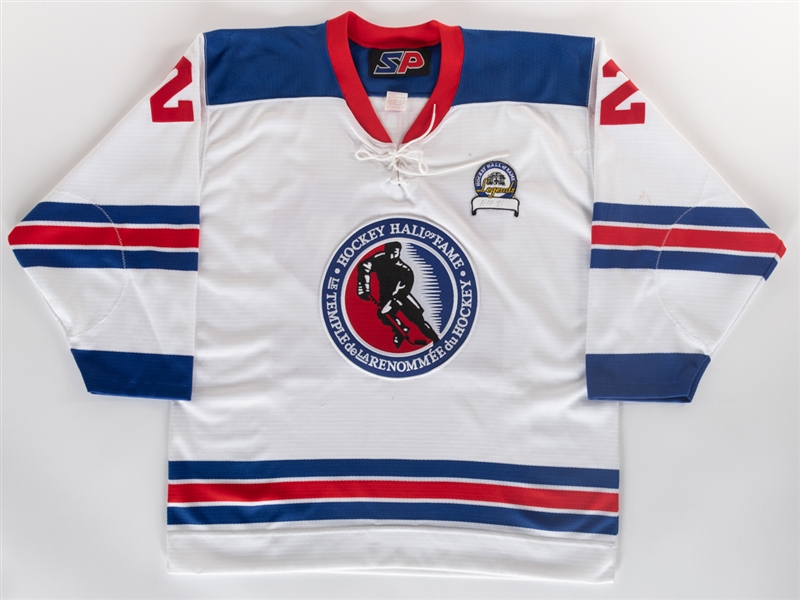 Deceased HOFer Mike Bossy Hockey Hall of Fame Signed Jersey with LOA 