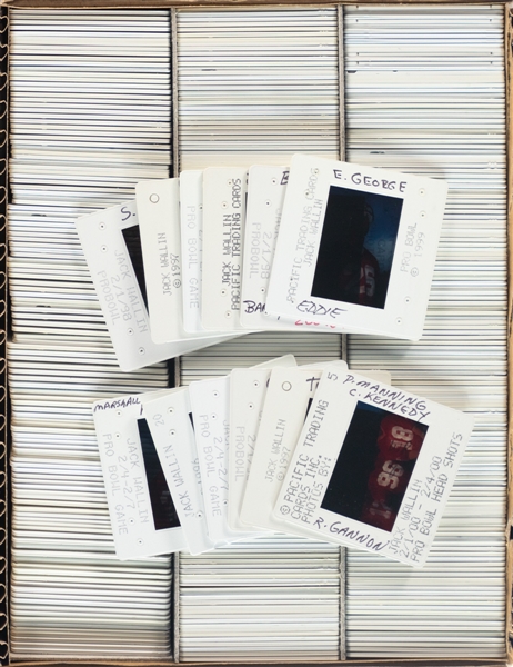 NFL Pro Bowl 1993 to 2000s 35mm Colour Transparency Slide Collection of 400 - 50 HOFers!