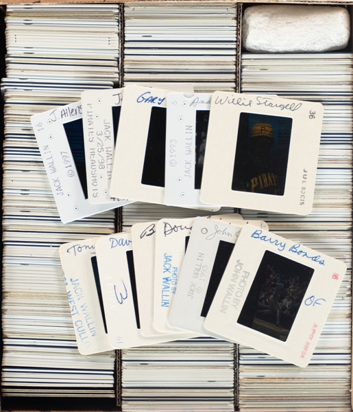 Pittsburgh Pirates 1981 to 2000s 35mm Colour Transparency Slide Collection of 370 