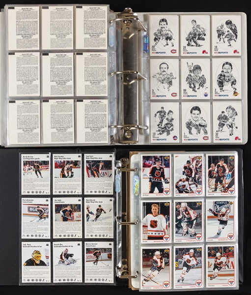 Kraft Hockey Cards Collection Inc. 1986-87 Complete 81-Card Set, 1989-90 Complete 64-Card Set and Numerous Other Sets/Items Plus 1990s Upper Deck McDonalds Hockey Sets