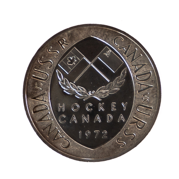 1972 Canada-Russia Summit Series Coin by Wellings Mint 