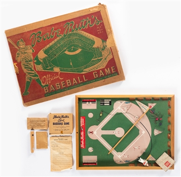 Late-1940s Babe Ruth Toytown Corporation Baseball Game (19" x 25")