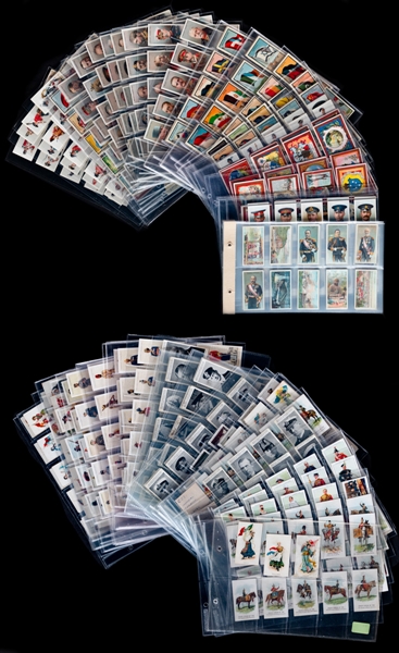 1900s/1960s Helmar, Lambert & Butler, Imperial Tobacco, Wills, John Player and Other Brands Card Sets/Near Sets/Partial Sets (14) 