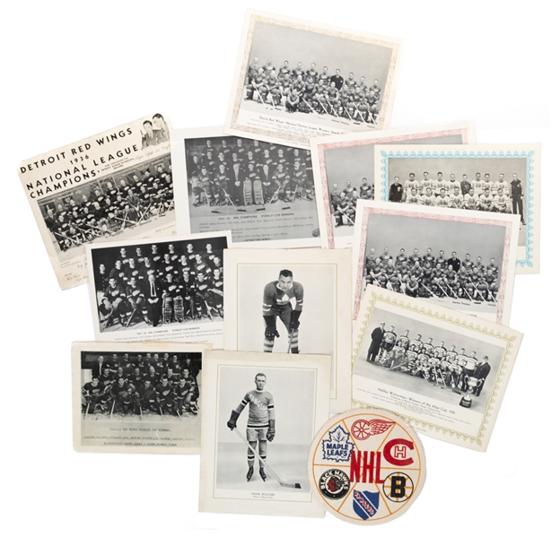1930s CCM Premium Photos, Premium Crest and More Collection of 12 