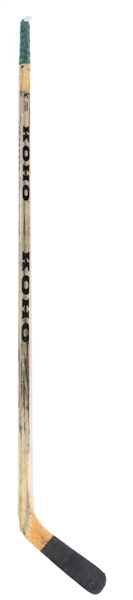 Esa Tikkanens Mid-to-Late-1980s Edmonton Oilers Game-Used Koho Stick 