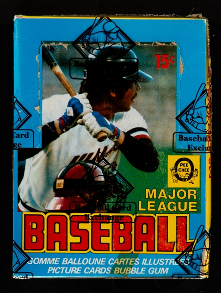 1979 O-Pee-Chee Baseball Wax Box (36 Unopened Packs) - BBCE Certified - Ozzie Smith Rookie Card Year!