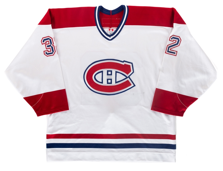 Gordie Dwyers 2002-03 Montreal Canadiens Game-Worn Jersey 