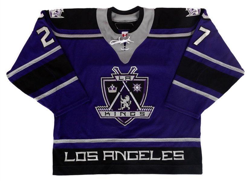 Scott Thorntons 2006-07 Los Angeles Kings Game-Worn Jersey 
