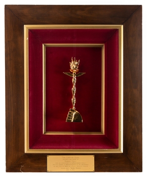 Bobby Hulls 1965 Framed City of Hope Award (23" x 28")