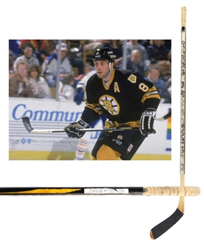 Cam Neelys 1994-95 Boston Bruins Team-Signed Canadien C50 Game-Used Stick 