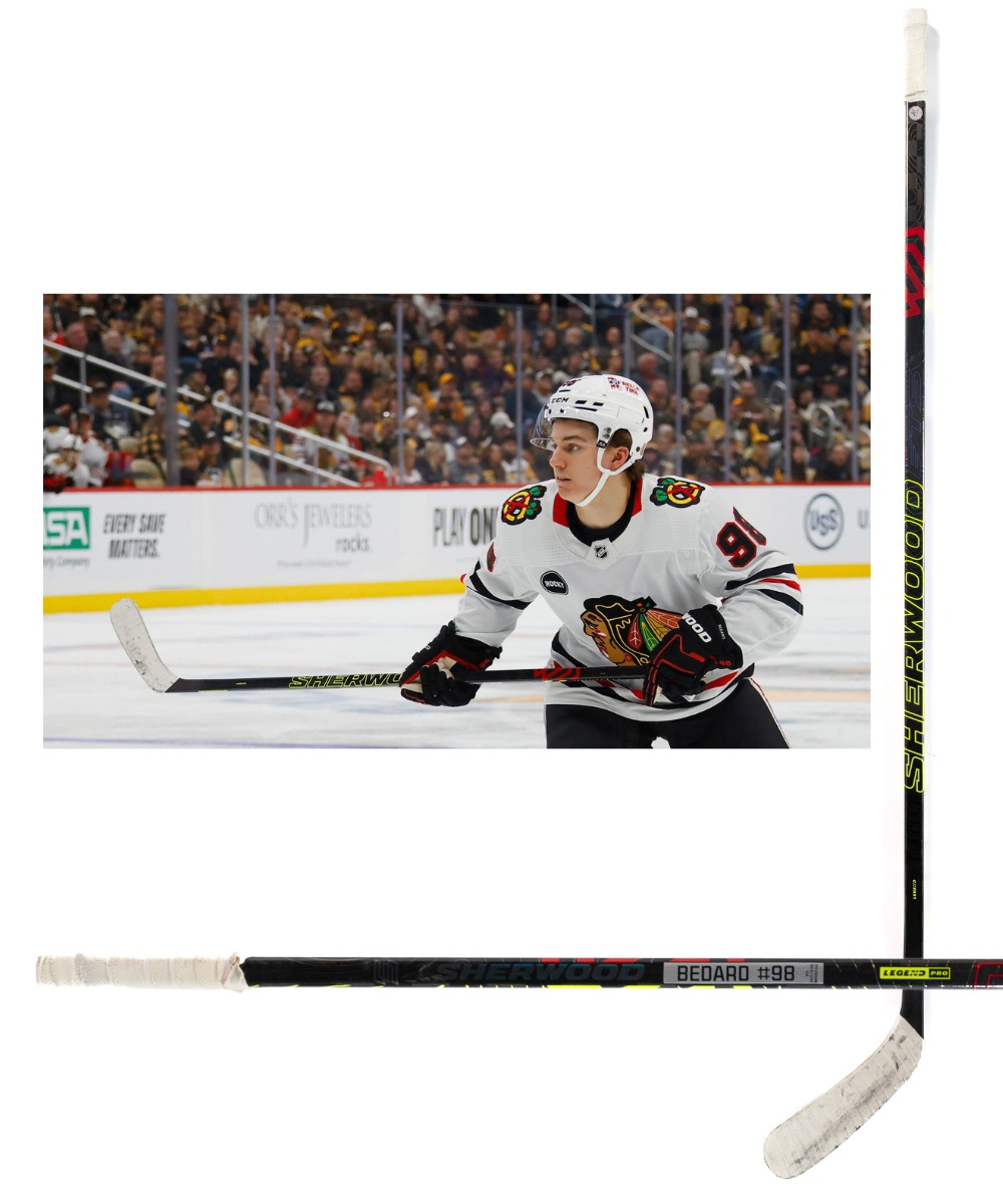 Lot Detail Connor Bedard's 202324 Chicago Blackhawks SherWood