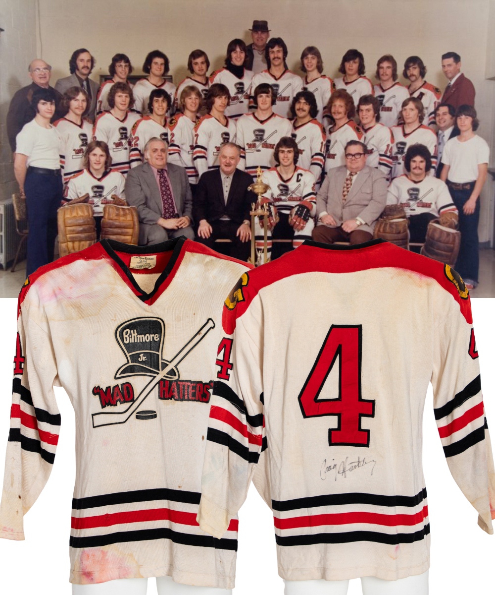 Lot Detail - Craig Hartsburg's 1974-75 SOJHL Guelph Biltmore Mad ...