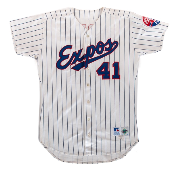 Ugueth Urbinas Mid-to-Late-1990s Montreal Expos Game-Worn Jersey 