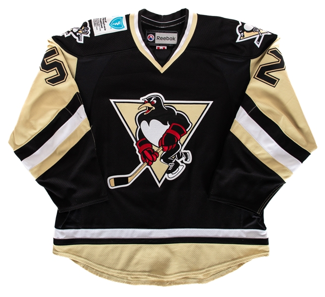 Niko Dimitrakos 2011-12 AHL Wilkes-Barre/Scranton Penguins Game-Issued Jersey with Team LOA