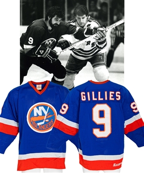 Clark Gillies 1981-82 New York Islanders Game-Worn Jersey with LOA - Originally From His Personal Collection! - Career Best 38 Goal and Stanley Cup Championship Season! - Photo-Matched!