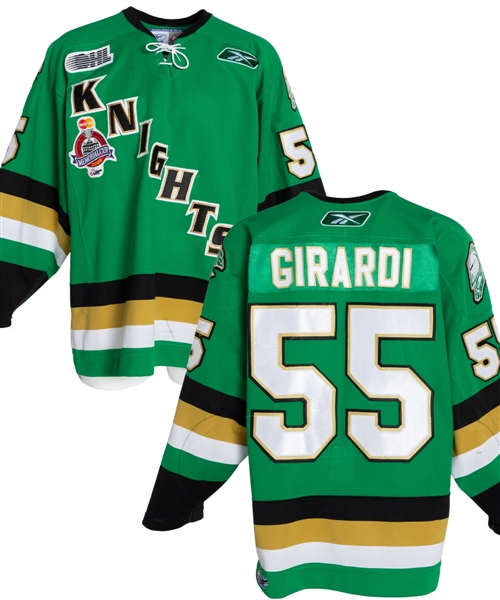 Dan Girardis 2004-05 London Knights Game-Worn Third Jersey with Team LOA - 2005 Memorial Cup Patch! - Memorial Cup Championship Season!