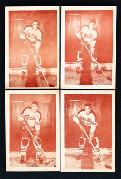 Quebec Citadelles C. 1949-51 Picture Set of 20 with HOFer Jean Beliveau (Barry Meisel Collection)