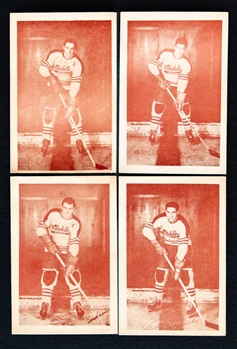 Quebec Citadelles C. 1949-51 Picture Set of 20 with HOFer Jean Beliveau (Barry Meisel Collection)