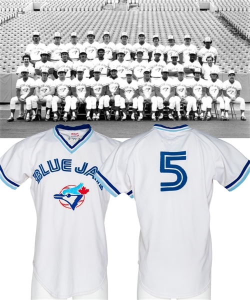 Sam Ewings 1977 Toronto Blue Jays Inaugural Season Game-Worn Jersey 