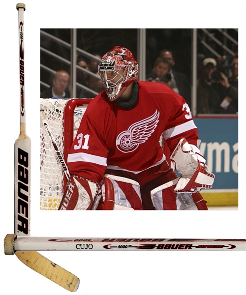 Curtis Josephs Early-to-Mid-2000s Detroit Red Wings Bauer Supreme 4000 Game-Used Stick