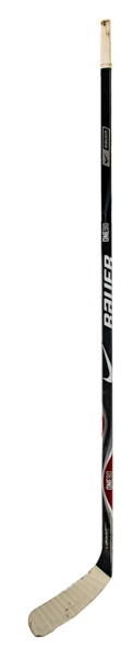 Brent Seabrooks 2007-08 Chicago Blackhawks Nike Bauer One90 Game-Used Stick 